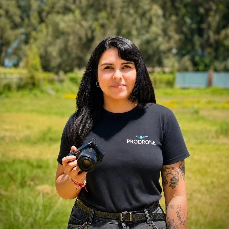 Instructores cursos de drone Academia Prodrone 3 María Francisca Alvarado Gonzalez, instructora Academia PRODRONE