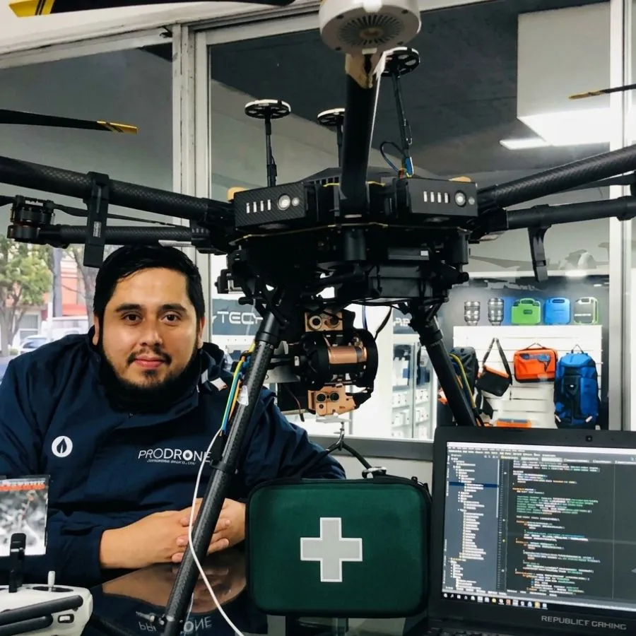 Instructores cursos de drone Academia Prodrone 2 Maximiliano Rodríguez Valenzuela, instructor Academia PRODRONE