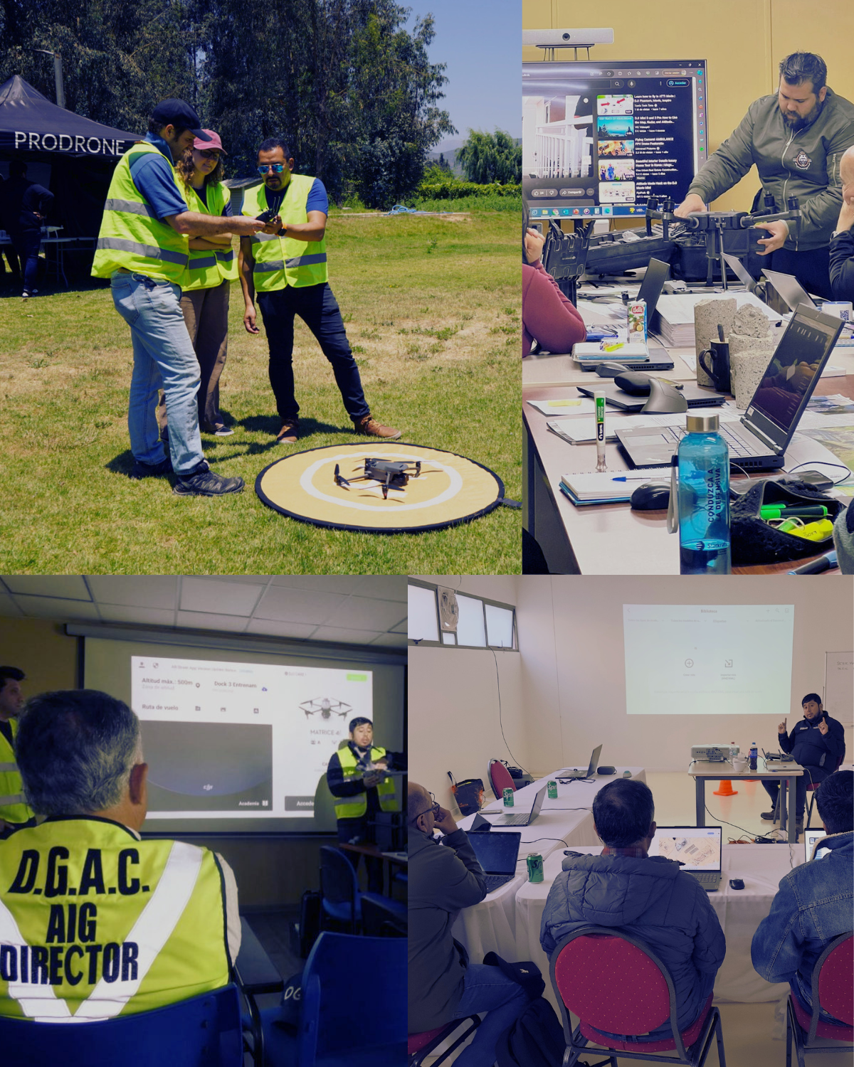 Instructores cursos de drone Academia Prodrone 1 Instructor Academia PRODRONE en formación de drones